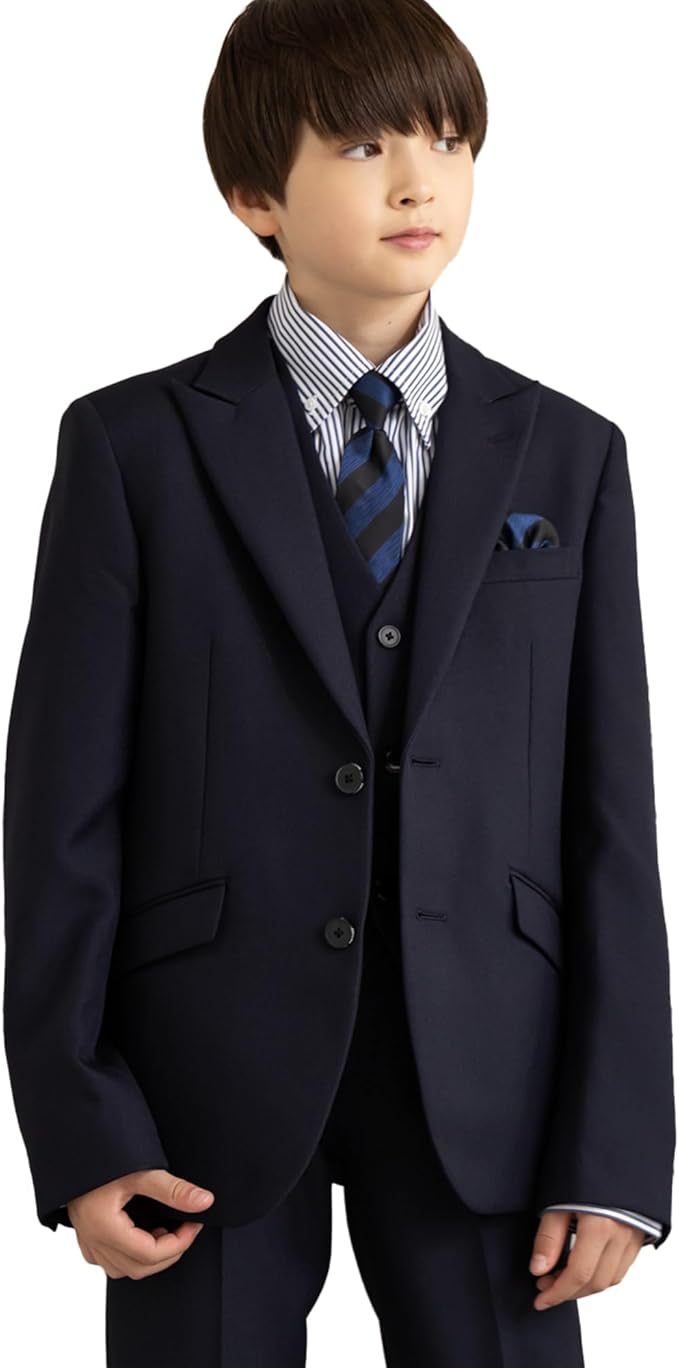 160 ワンダーファクトリー キッズフォーマルスーツ 卒業式 入学式